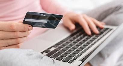 Paying online credit card
